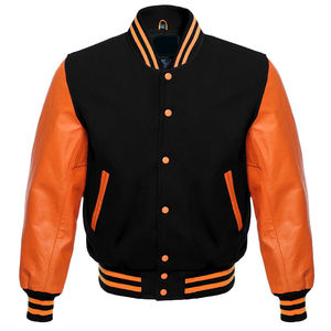 Streetwear décontracté personnalisé pour hommes veste d'hiver universitaire bombardier universitaire collégial veste de baseballjacket pour hommes livraison DDP - Product Image 1