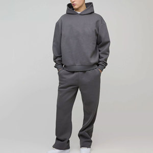 Alta calidad al por mayor hombres chándales invierno buena calidad logotipo personalizado Streetwear hombres tela gimnasio desgaste hombres chándal 2025 - Product Image 1