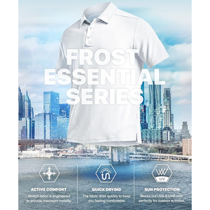 Style décontracté d'été avec motif solide T-shirt polo de haute qualité pour hommes T-shirt à manches courtes personnalisé pour hommes Polo - Product Image 5