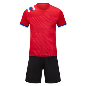 Uniformes d'entraînement de football pour hommes, maillots et shorts personnalisés par sublimation, vêtements de sport en gros, fournisseur OEM - Product Image 2