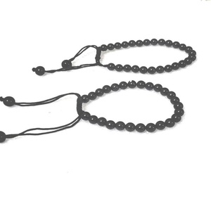 Bracelets style amour en cristal multi-pierres de 6mm en agate naturelle sculptée réglable pierre semi-précieuse artisanat vente en gros - Product Image 4