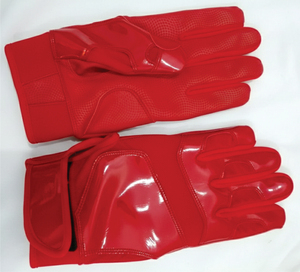 Gants de frappe de baseball de qualité supérieure, gants de frappe de baseball noirs à poignet court de qualité supérieure - Product Image 5