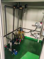 Station d'épuration compacte personnalisée de petite capacité 1m3 par heure, conteneurisée, options MBR MBBR