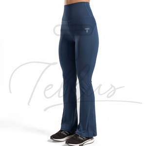 Nouveau design tendance, leggings de yoga épais en tricot à taille haute pour femmes, vêtements de sport d'hiver, salle de sport, fitness - Product Image 1