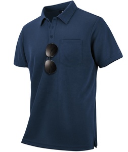เสื้อโปโลผู้ชายแขนสั้นผ้าถักเนื้อแน่น - Product Image 3