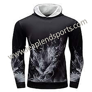 Sweat-shirts à capuche légers de haute qualité pour hommes, en molleton uni, séchage rapide, pour l'hiver - Product Image 1