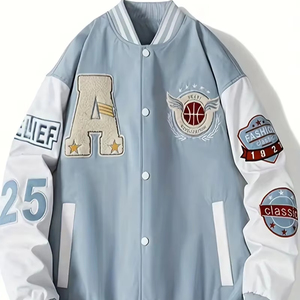 Venta caliente Versity Chaquetas Custom Cool Style Fleece Winter Versity Chaquetas Béisbol Bomber Versity Chaquetas para hombres - Product Image 1