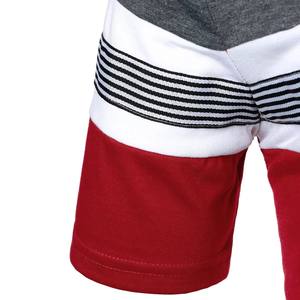 Polos grande taille pour hommes de haute qualité respirants et confortables tissu tricoté brodé de couleur unie prix de gros - Product Image 5