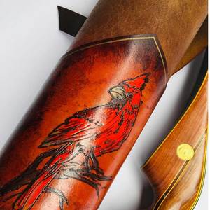 Carcaj de Tiro con Arco de Cuero con Logotipo Personalizado de Primera Calidad, Diseñado para un Rendimiento de Recuperación Rápida de Flechas, KRFIMUN KI-LQ-1710 - Product Image 3