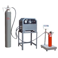 Machine de remplissage automatique de CO2 certifiée CE, équipement de remplissage de dioxyde de carbone haute précision pour extincteur