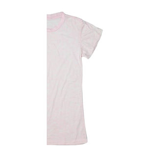 Nouveau T-shirt personnalisé pour femme, col rond, manches courtes, uni, respirant, en polaire écologique, gaufré et brodé - Product Image 5