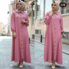 Abaya de Turquie élégante et modeste pour les jeunes filles robe de bal Silhouette avec taille naturelle pour les fêtes-Dubai Design - Product Image 5