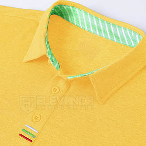 2023 Camisetas De Polo para hombre, tela transpirable de algodón de alta calidad, patrón sólido personalizado, venta al por mayor - Product Image 4