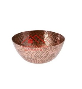 Hammed Design Venta caliente Tono negro y dorado Acabado Mesa de metal Cuenco de metal decorativo - Product Image 3