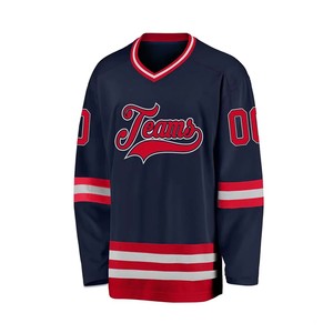 Jersey de hockey barato por encargo sublimación equipo jersey de hockey sobre hielo para camisetas de diseño para adultos - Product Image 1