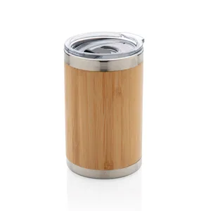 Gobelet à café en bambou durable de 270 ml, mug de merchandising pour emporter - Product Image 1