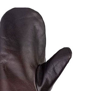 Leather Gloves for Baking & Roasting in High Heat Environments Commercial Grade <b>Oven</b> <b>Mitts</b> for Professional Kitchen Safety - Product Image 5