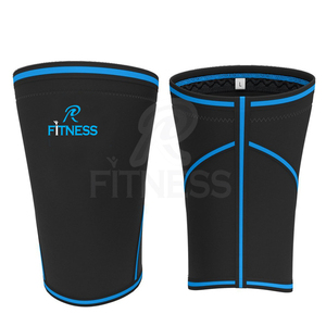 Genouillères en néoprène respirantes et élastiques avec logo personnalisé, boucle robuste, légères, pour la musculation, le powerlifting et le fitness - Product Image 6