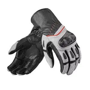 Gants de course en cuir premium personnalisés 2026, doigts entiers, imperméables, compatibles avec les écrans tactiles, protection UV, respirants % Gants - Product Image 4