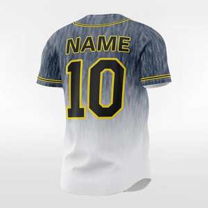 Men's Spandex <b>Baseball</b> Jersey - Consistent Sizing & Breathable, Custom OEM Wholesale - Product Image 5