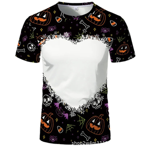 T-shirt en coton à manches courtes pour homme, décontracté, respirant, en tissu tricoté, col rond, durable, personnalisable - Product Image 1