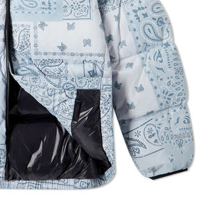 Chaqueta acolchada de sublimación de burbujas de colección de invierno hecha en fábrica, chaqueta personalizada de nailon/poliéster para exteriores para hombres - Product Image 5