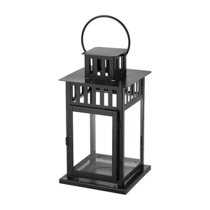 โคมไฟโลหะสำหรับงานแต่งงานบ้านสวนสไตล์วินเทจเชิงเทียนรอมฎอนอุปกรณ์ปาร์ตี้ขายส่งจากอินเดีย - Product Image 1