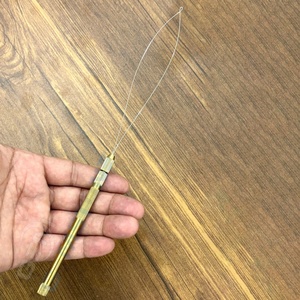 Gold Hair Extension Pulling Loop Tool for Micro Ring <b>Beads</b> | Professional Wire Loop Threader for Hair Extensions Installation - Product Image 4