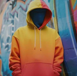 Sweats à capuche pour hommes de haute qualité 100% pur coton personnalisable avec logos brodés imprimés col à capuche vierge décontracté unisexe - Product Image 5