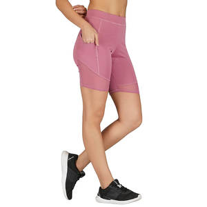 Women's High <b>Waist</b> Gym Fitness Shorts Breathable Butt Lift Customizable Stretchy Yoga Leggings Tummy Control Ladies Sport Logo - Product Image 1