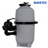 Système de filtration Wavetec 48 pieds carrés DE pour piscine hors sol et spa, alternative au filtre à sable