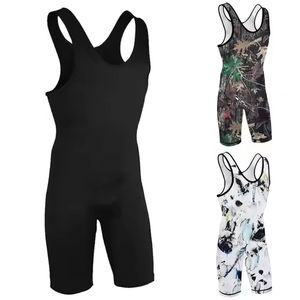 เสื้อกล้ามมวยปล้ำสำหรับเพาะกายเสื้อกล้ามนักมวยปล้ำเย็นออกแบบได้เอง - Product Image 1