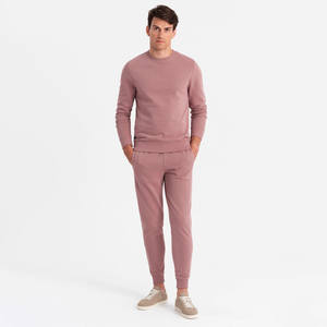 Custom <b>Men</b> Heavy Blend Crew-Neck Sweatshirt and <b>Joggers</b> Set Soft and Durable Sweatsuit Perfect for Everyday Casual Wear - Product Image 1