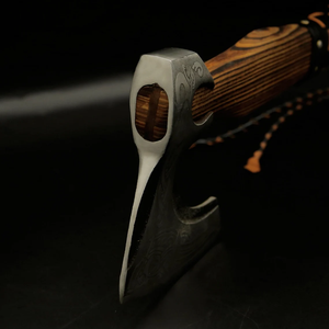 ปลอกหนังถือขึ้นรูปด้วยมือแบบพรีเมี่ยมใหม่ทำจากไม้ถือในแบบไวกิ้งขวานทำจากไม้ - Product Image 5