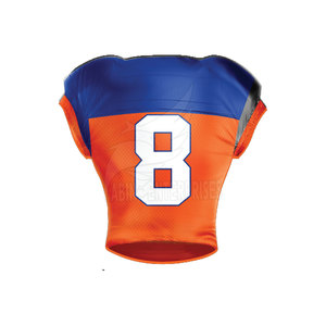 Uniforme de Fútbol Americano Profesional Personalizado de Alta Calidad, 100% Algodón, para Adultos, Manga Corta, Transpirable, Peso de la Tela 260g - Product Image 6