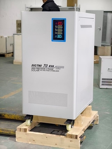 Stabilisateur de tension robuste 50 kVA TNS triphasé CE ISO pour l'alimentation électrique des stations de pompage d'eau en <span class=keywords><strong>Tanzanie</strong></span> - Product Image 3