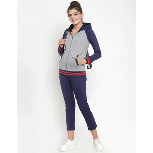 Fashion Custom Logo Zipper <b>Joggers</b> Two Piece Set Custom Sweatpants and Hoodie Set Tracksuit <b>Women</b> 2 Piece Set for <b>Women</b> - Product Image 1