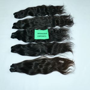 Proveedor de cabello humano virgen Natural 100%, venta al por mayor, onda profunda suelta ondulada del templo indio, tejido Remy alineado con Caticle - Product Image 5