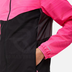 Conjunto de ropa y chaqueta cortos personalizados para hombre, conjunto de chándal cortavientos de poliéster con cremallera de dos piezas - Product Image 6