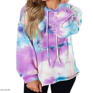 Sudadera con capucha de gran tamaño lisa en blanco con logotipo personalizado para mujer - Product Image 1