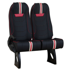Asiento de pasajero para furgoneta, Minibus, autobús, lanzadera, Panel de carga, furgoneta con accesorios, reposabrazos, bandeja de comida, red para revistas - Product Image 1