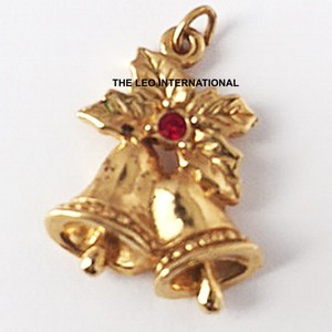 Laiton Métal Forme Ronde Plaqué Or Cloches De Noël Moderne Fantaisie Style Ornement Suspendu Décoration De Noël Cloches - Product Image 3