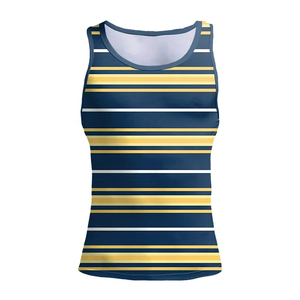 Oem Custom Drop Armhole Tank Top Gym Wear Fitness Muscle <b>Vest</b> Workout <b>Bodybuilding</b> Breathable Mens Tank Top Sublimated - Product Image 6