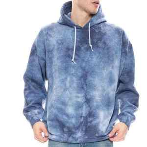 2025 Trending Custom Mystic Fog <b>Tie</b>-Dye <b>Green</b> Hoodie 100% Cotton Moody Hues <b>for</b> Laid-Back Looks Pullover Hoodie <b>For</b> Unisex - Product Image 6