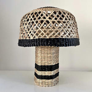 Lampe de table en herbe de mer à bon prix pour restaurant, hôtel, complexe hôtelier, meilleure qualité, lampes de table en herbe de mer - Product Image 4