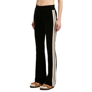 Pantalon de survêtement évasé pour femme, nouvelle couleur, grandes tailles, coupe classique, taille élastique, séchage rapide, pour l'hiver, en toile, service OEM, vente en gros - Product Image 1