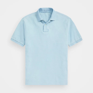 Venta al por mayor de camisetas de los hombres Polo de impresión de logotipo personalizado Tallas grandes Polos de los hombres Polo Camisa lisa - Product Image 3