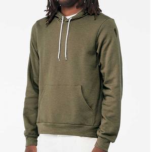 <b>Navy</b> Blue Wholesale High Quality <b>Men's</b> Hoodies 350 GSM Cotton/Bamboo Fiber Embroidered Customized Colors Adult Hooded Sweatshirt - Product Image 5