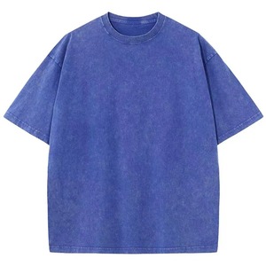 T-shirt d'été en coton délavé pour femmes hommes Loose O-Neck Oversized Tee Korean Y2k Female Clothes Casual Vintage Short Sleeve Tops - Product Image 5