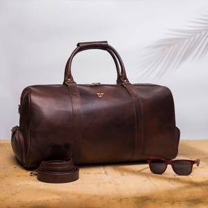 Dernier sac élégant et élégant en cuir véritable Sac de voyage de qualité supérieure avec un design de luxe classique et intemporel LTB-0075 - Product Image 1